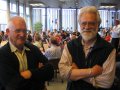 Antoon (links) en Gerard Spanjers