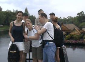 On the bridge