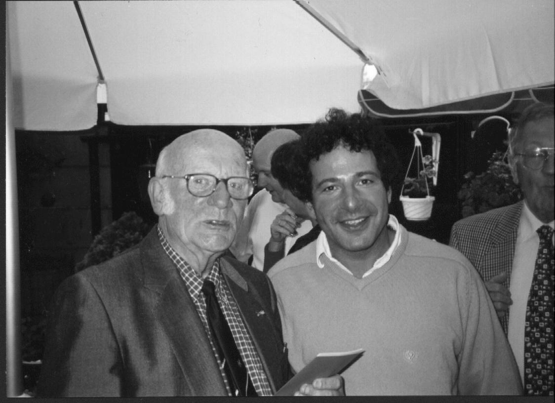 Louis Stotijn (l) en Jules van Hessen