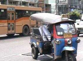 The view just outside the front door of our hotel