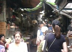 Strolling through Chinatown