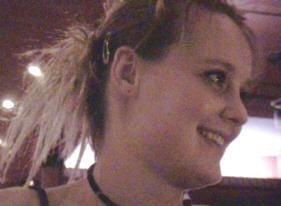 Saskia Luyendijk enjoying the show