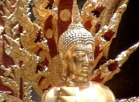 Buddha at Wat Phra Doi Suthep.