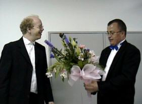 Marcel Dohmen has a very special birthday gift for Harry van den Nieuwenhof.