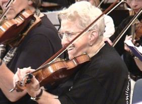 Riek van der Donk enjoys playing.