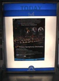 Our concertposter is all over town.