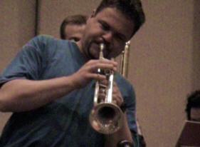 Harold Miles Geurtjens on trumpets.