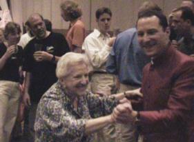 Riek vd Donk and Etienne Winkelmuller dominating the dance floor.