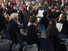 Even rust voor de achterste regionen van de altsectie.